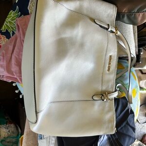Elegant White Handbag Michael Kors